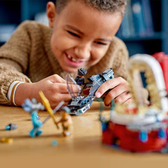 LEGO Marvel King Namor set pieces arranged for collaborative adventures