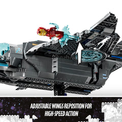 LEGO Marvel The Avengers Quinjet sticker sheets for Avengers or SHIELD insignias