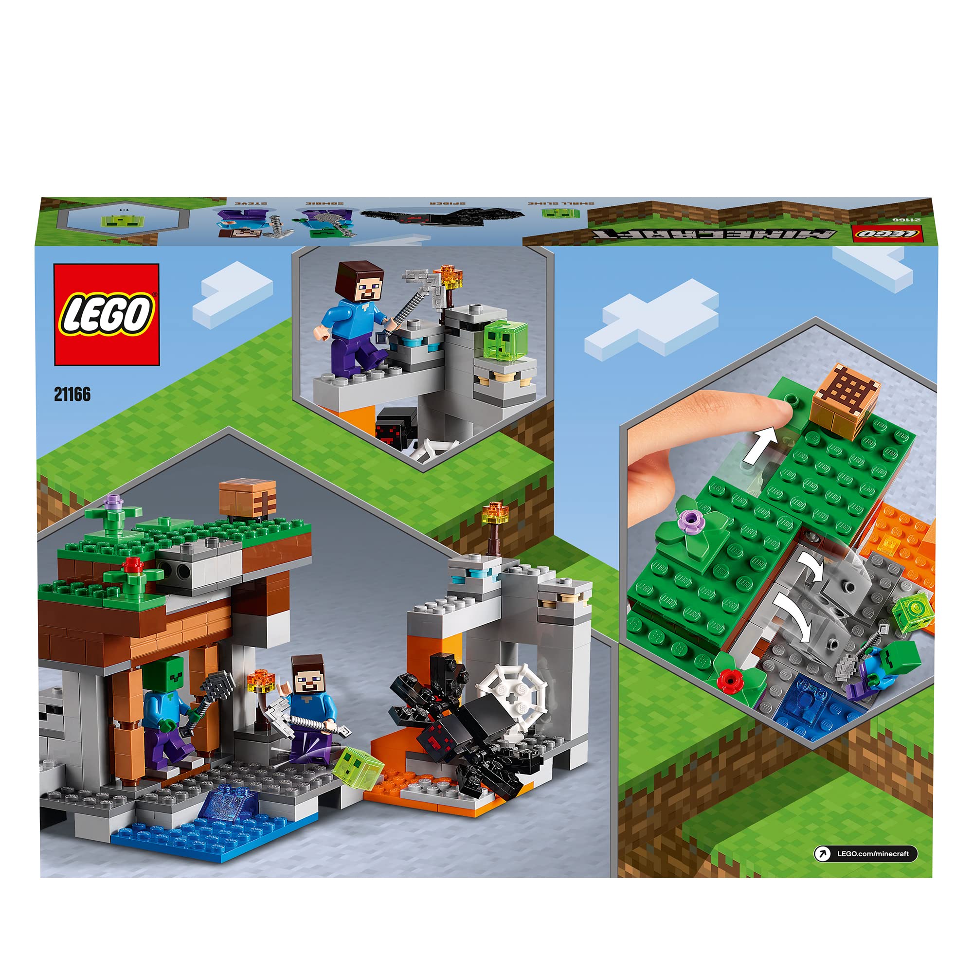 LEGO Minecraft Abandoned Mine build kit encourages expanded world creation