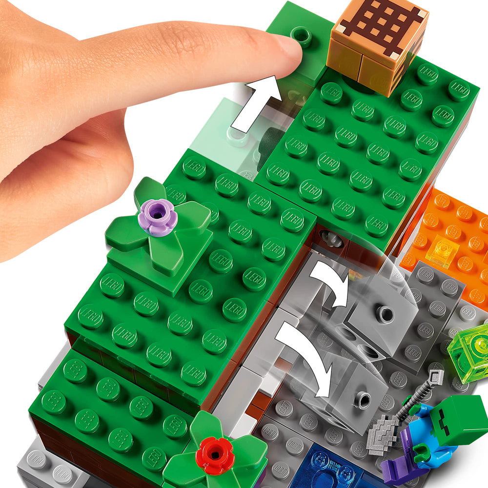 LEGO Minecraft Abandoned Mine slime figure adds quirky, tactile gameplay