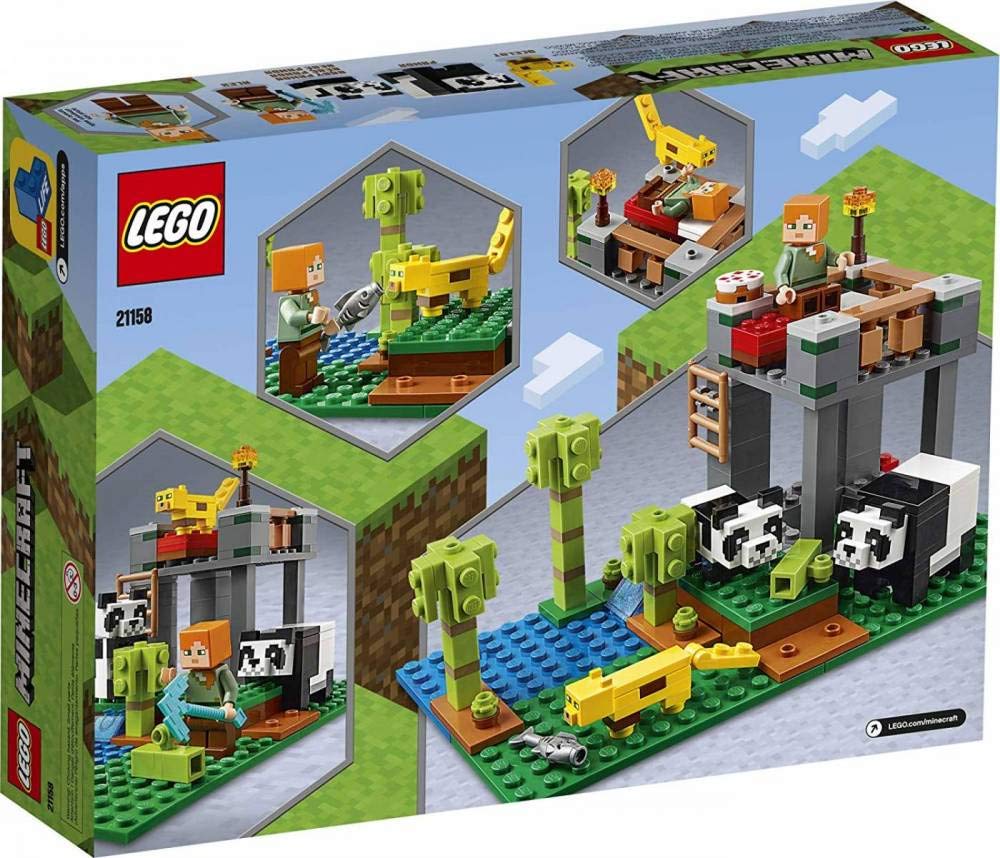 LEGO Minecraft Alex with Cake image highlights festive play moments
