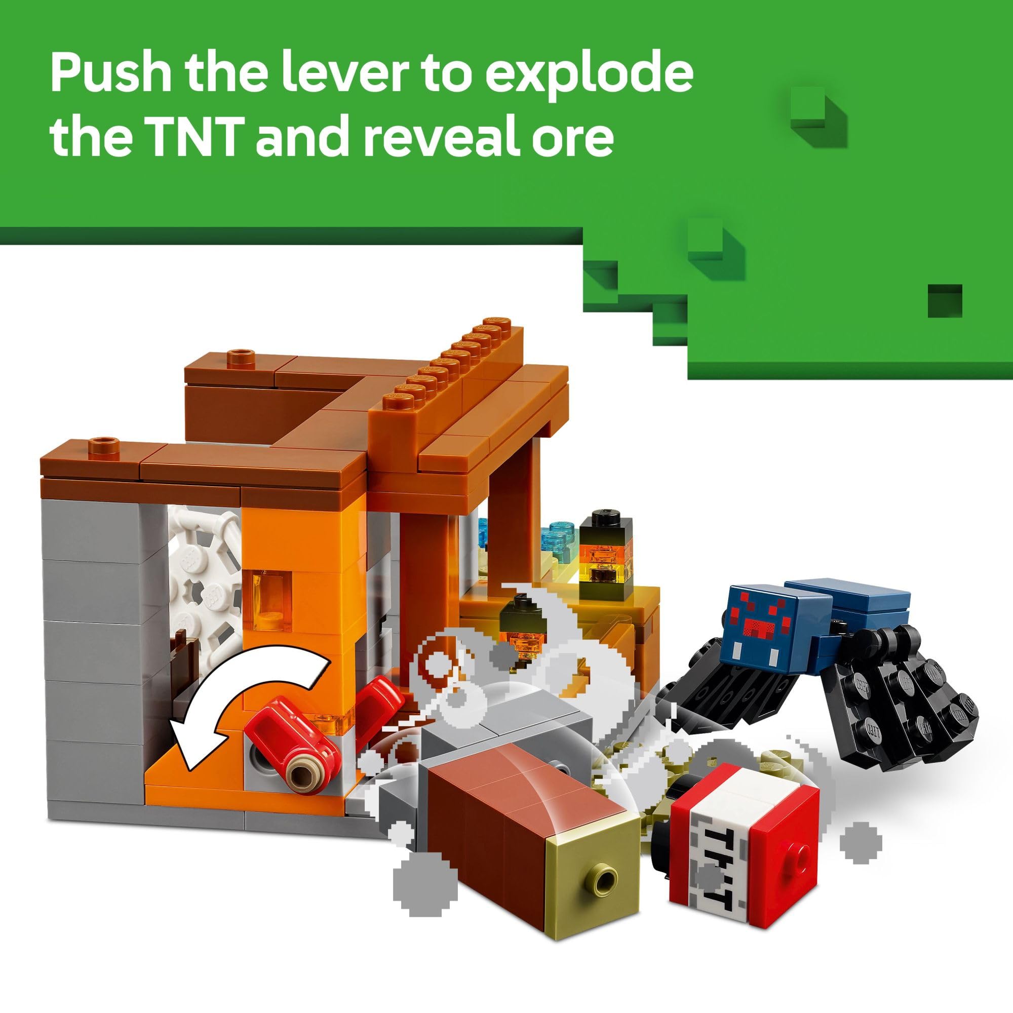 LEGO Minecraft Armadillo Mine Expedition armadillo figures for adventures