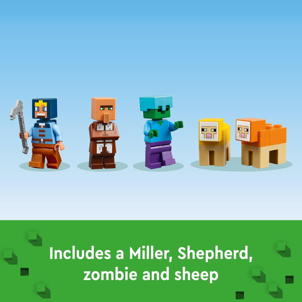 LEGO Minecraft bread and cake ingredients inspire pretend baking sessions.