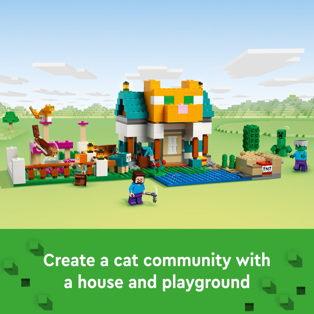 Alex figure from LEGO Minecraft The Crafting Box 4.0 for open-ended play.