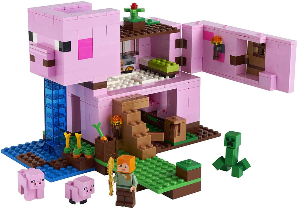 LEGO Minecraft creeper figure adds classic challenge and surprise.