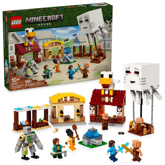 LEGO Minecraft ghast balloon overview for imaginative play and adventure.