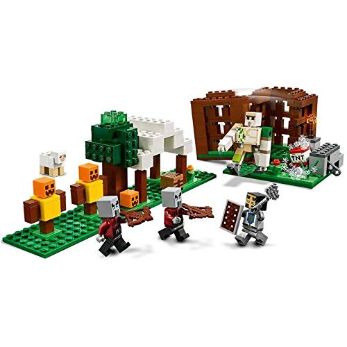 LEGO Minecraft Iron Golem rescue action for imaginative battles