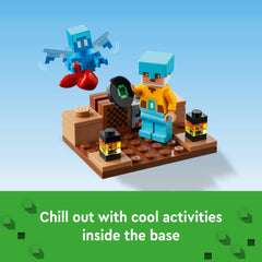 LEGO Minecraft Creeper and Skeleton mobs for classic challenge scenes.