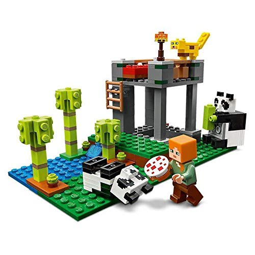 LEGO Minecraft Panda Cubs image inviting nurturing play