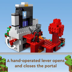 LEGO Minecraft 21172 obsidian mining action boosts creative problem solving.