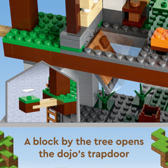 LEGO Minecraft Training Grounds: display-ready action building set