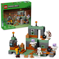 LEGO Minecraft The Trial Chamber front view for imaginative treasure-hunt play.