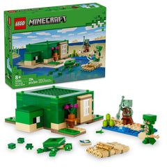 LEGO Minecraft Turtle Beach House model for imaginative play and construction fun