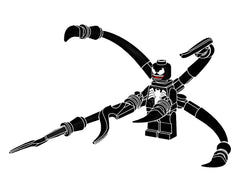 Minifigureland logo tile adds collectible flair to LEGO Spider-Man display