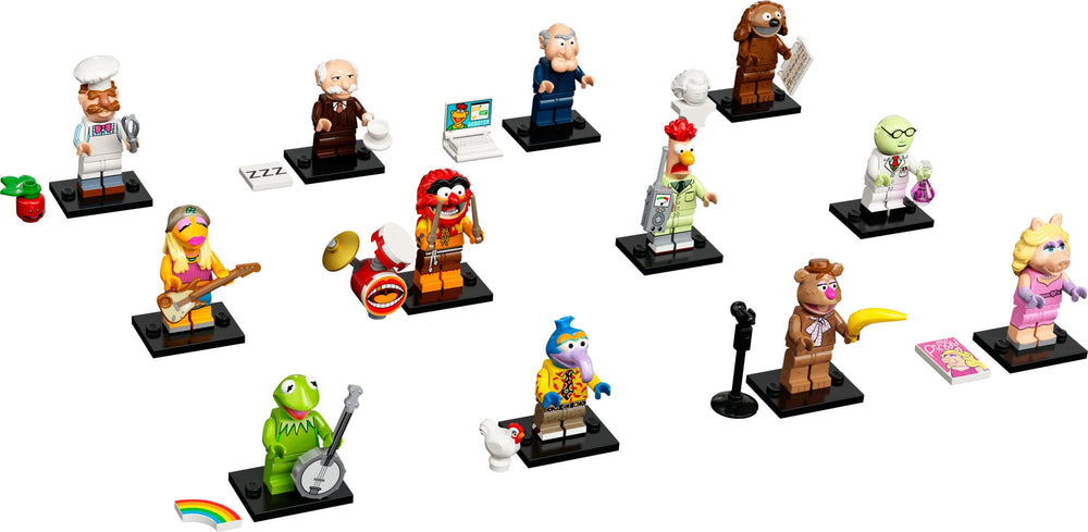 LEGO Muppets Beaker minifigure in mystery bag for collectible fun and gift ideas