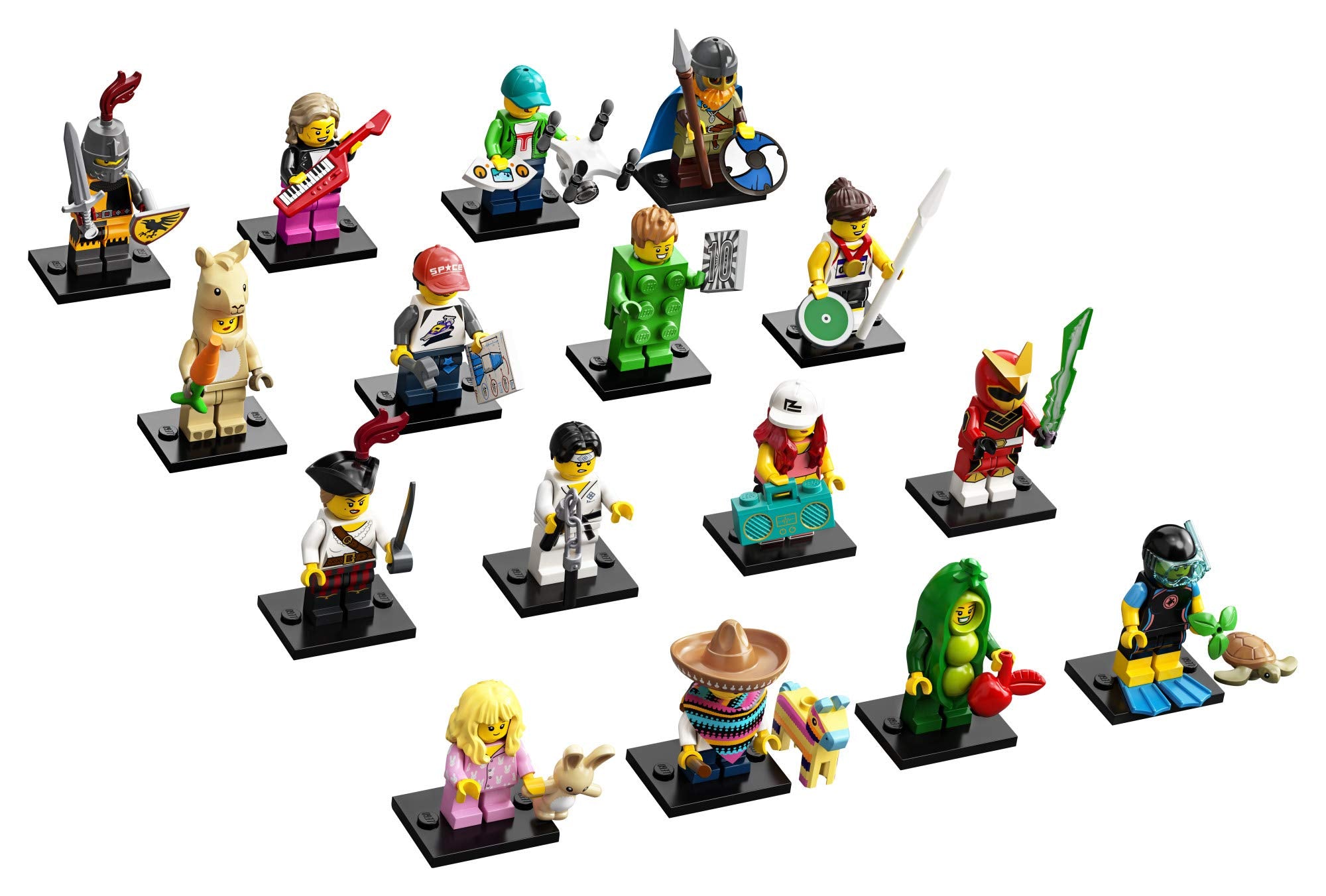 LEGO Minifigures Series 20 Pajama Girl figure for display and imaginative storytelling.