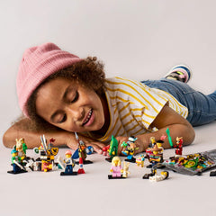 LEGO Minifigures Series 20 Pinata Boy figure adds vibrant character to playsets.