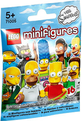 LEGO Minifigures Simpsons 71005 mystery bag reveals a collectible character for display.