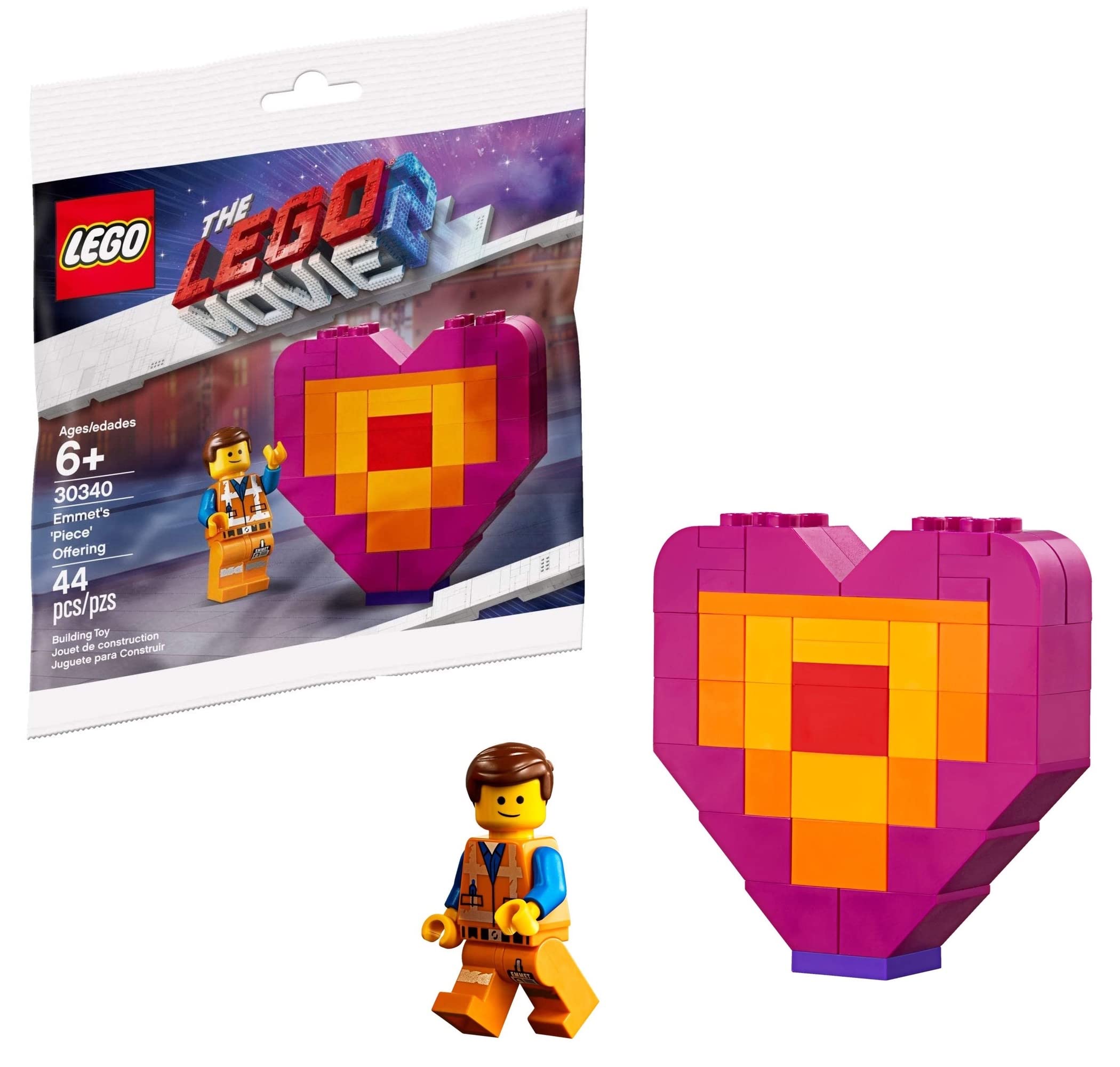 LEGO The LEGO Movie 2 Emmet's Piece Offering 30340 includes five Friends characters for expressive play