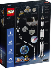 LEGO NASA Apollo Saturn V launch escape system with command and service module for drama
