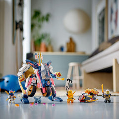 384-piece build challenge encourages focus and problem solving.