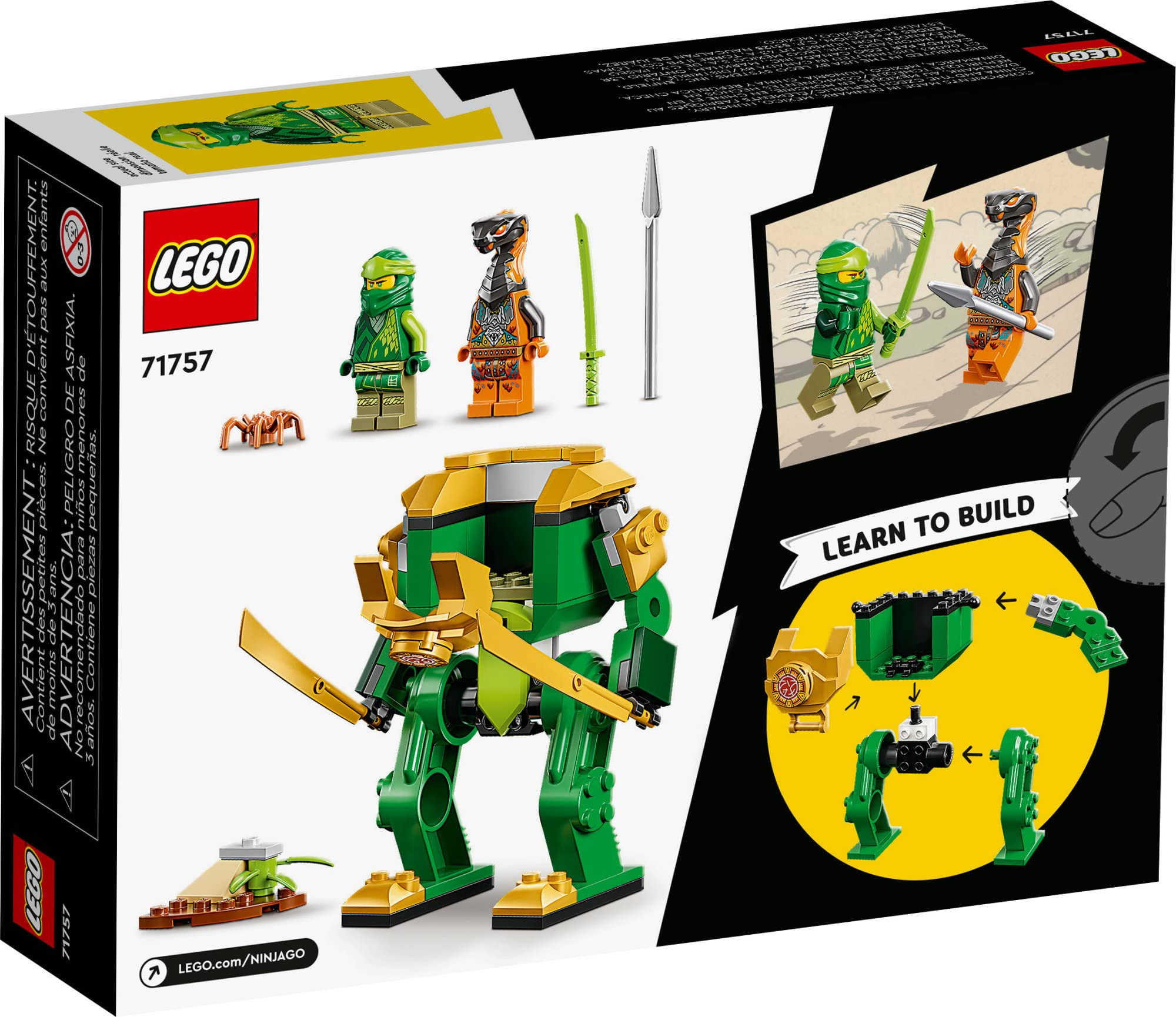 LEGO Building Instructions app visualizes the model with zoom and rotate tools