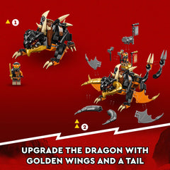 Earth Dragon EVO golden wings upgrade for dramatic flight visuals
