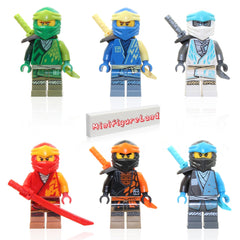 LEGO NINJAGO Lloyd minifigure with weapon for action-packed ninja play