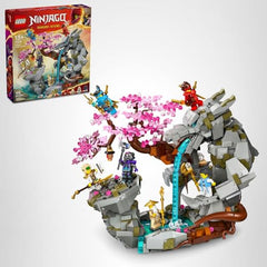 LEGO NINJAGO Dragon Stone Shrine packaging and instructions for easy assembly