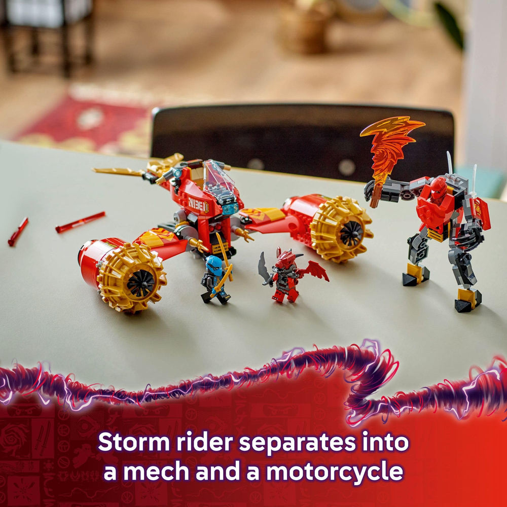 LEGO NINJAGO Dragonian Warrior minifigure ready for epic battles