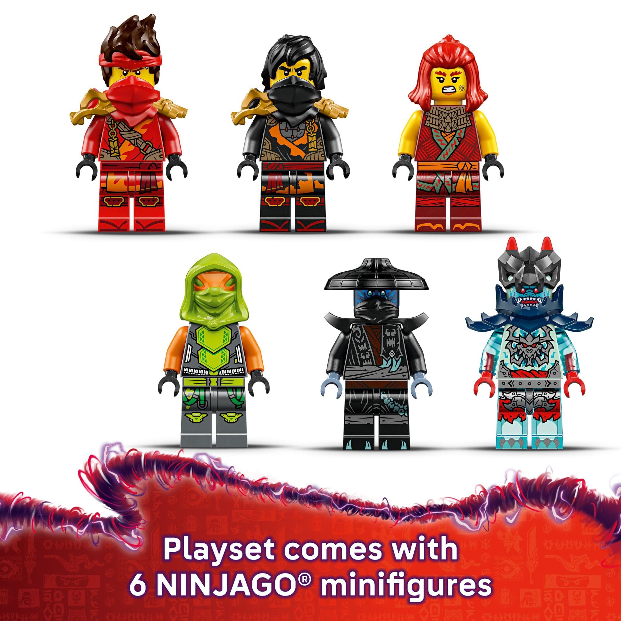 LEGO NINJAGO Frak minifigure debut with aircraft jet