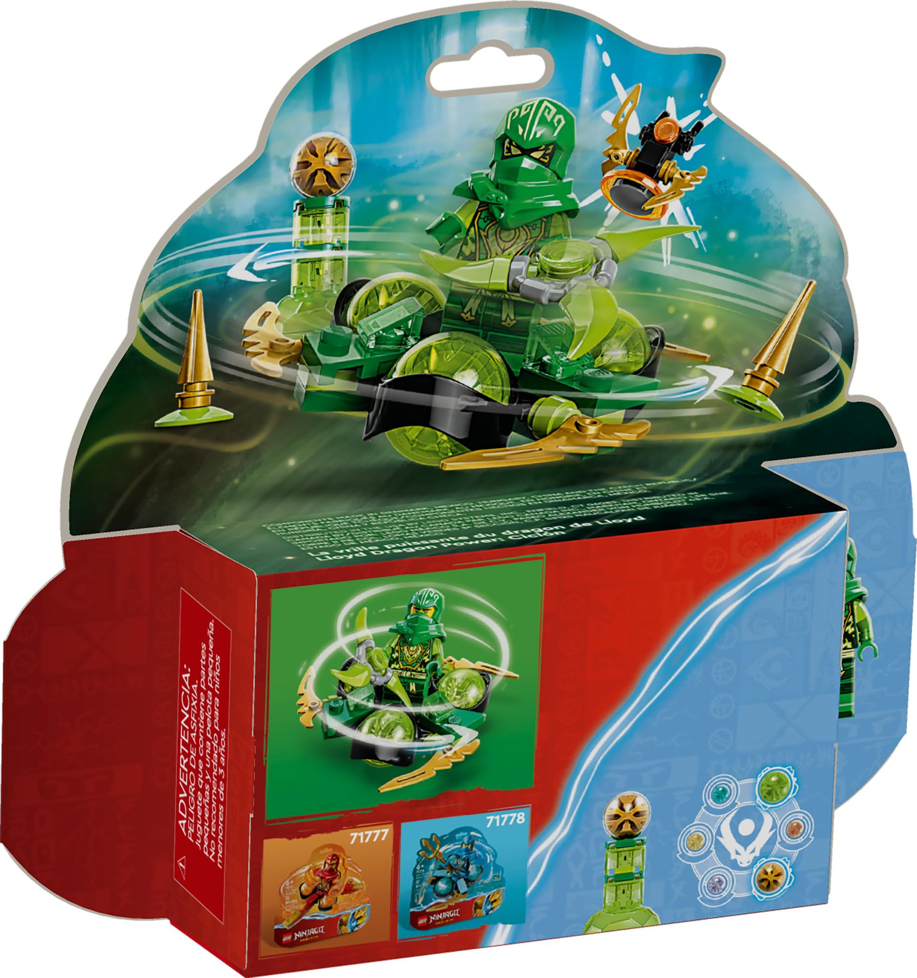 LEGO NINJAGO Green Dragon Power Elements highlight exclusive training pieces for players