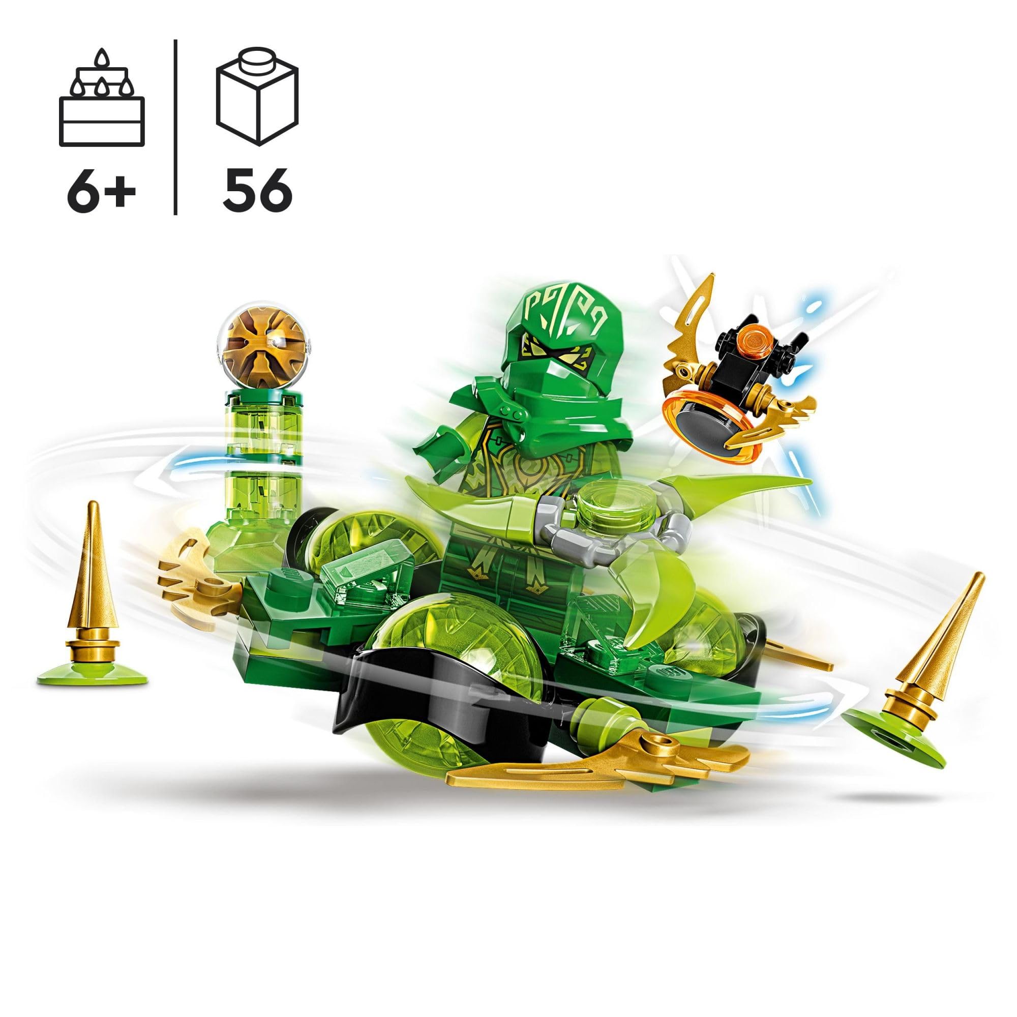 LEGO NINJAGO Imperium Droid included for dynamic, fast-paced play experiences