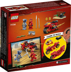LEGO NINJAGO Kai's Blade Cycle catapult adds launch-action to playtime
