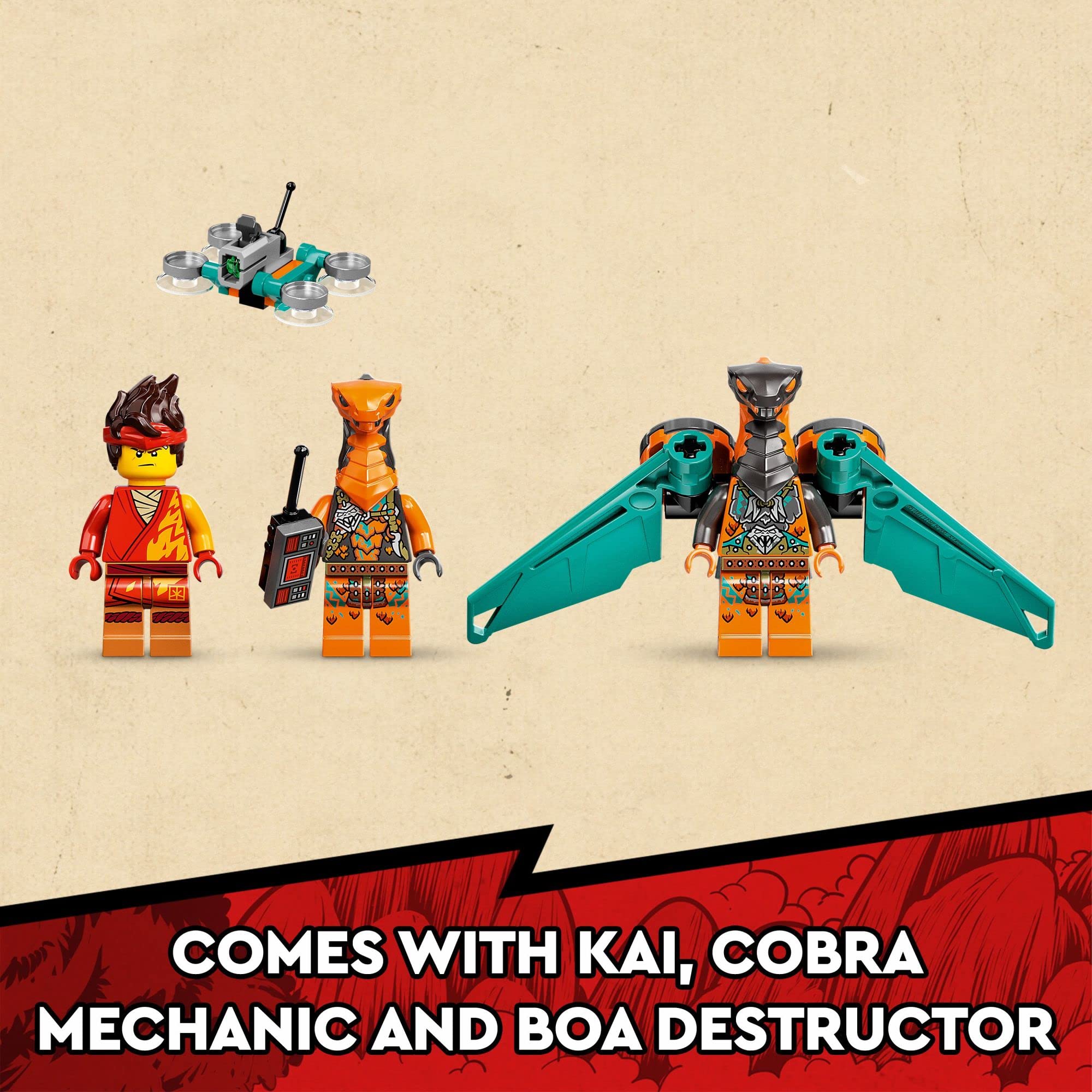 LEGO NINJAGO Courage banner provides display-worthy reward after completing missions