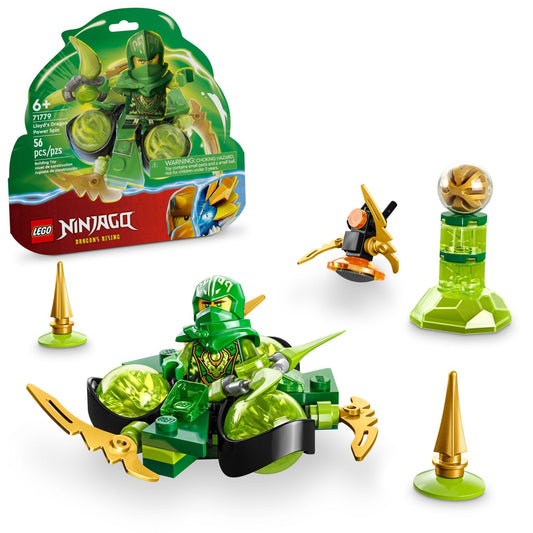 LEGO NINJAGO Lloyd’s Dragon Power Spinner sparks imaginative play and action