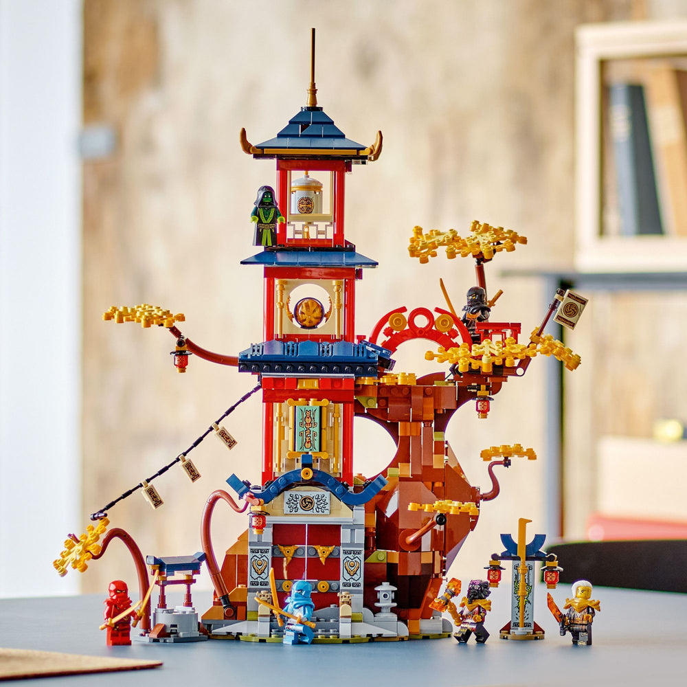 LEGO NINJAGO Lord Ras with golden hammer fuels epic battles
