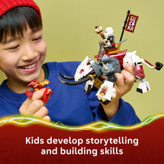LEGO NINJAGO minifigures Nya Kai Zilvar with weapons for roleplay