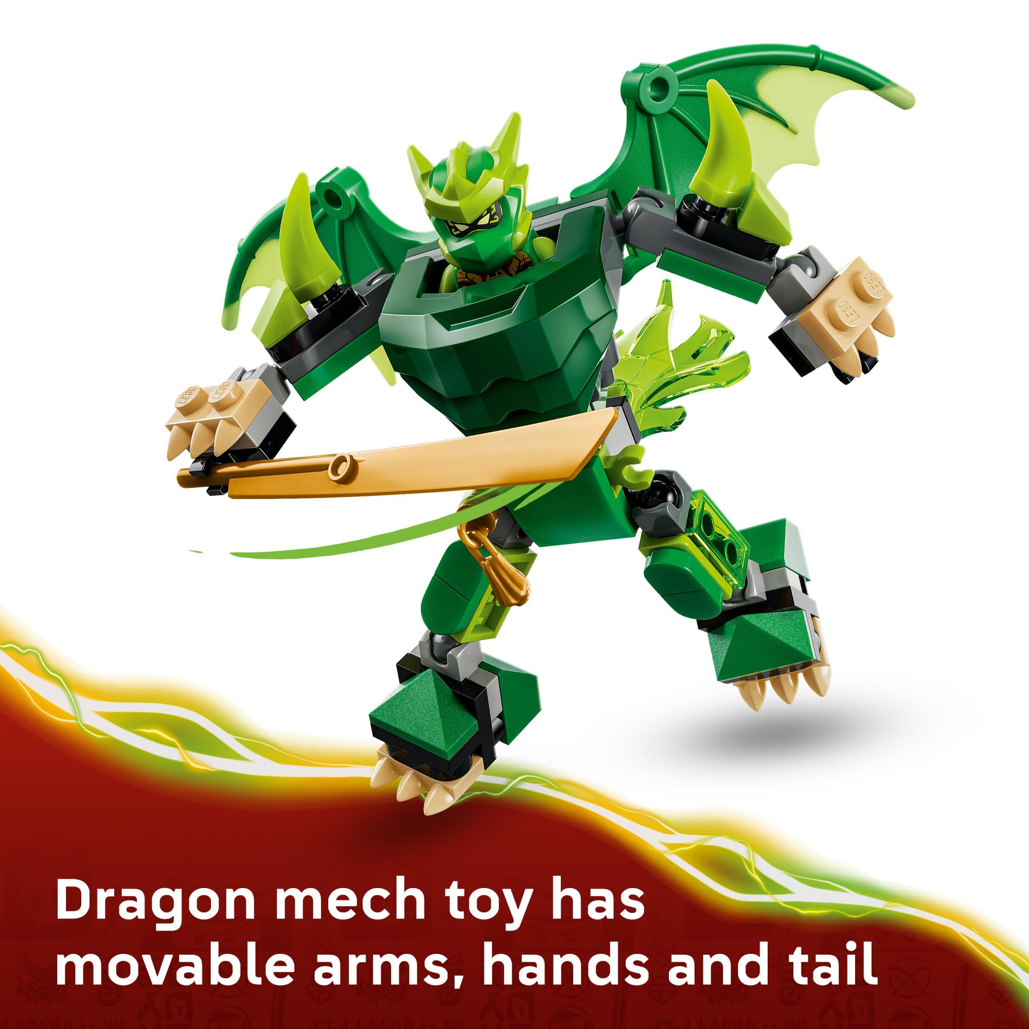 LEGO Lloyd Jay Loyalist minifigures with weapons for dramatic battles