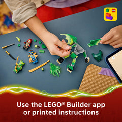 LEGO set shown with ruler for scale to show compact display size
