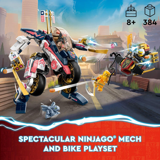 Sora and Arin katana minifigures for action-packed duels.