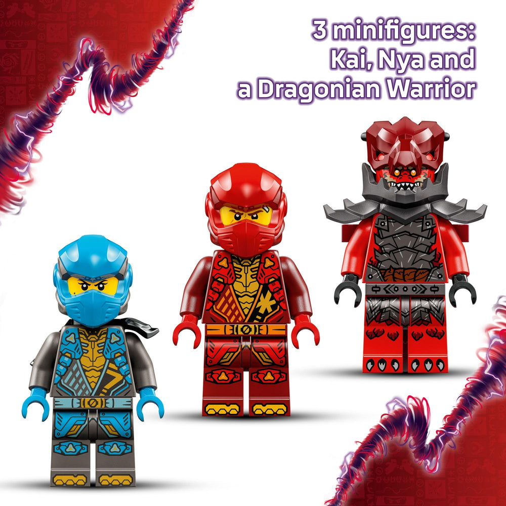 LEGO NINJAGO storm blade weapon accessory for dramatic combat scenes