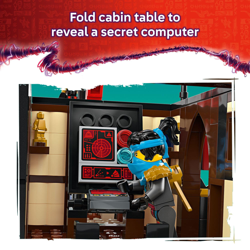 LEGO NINJAGO Temple Bounty minifigures ready for action and storytelling