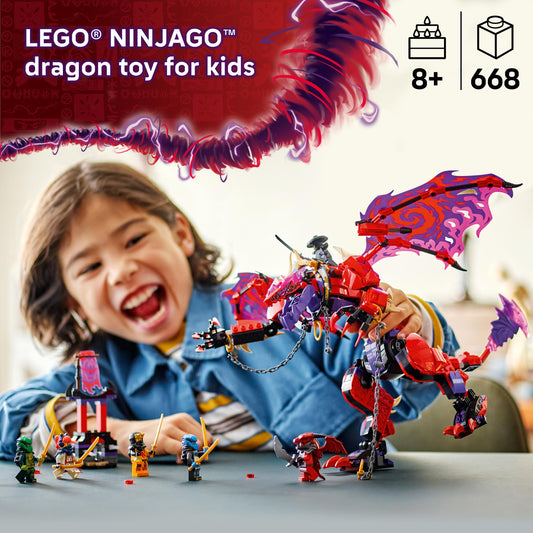 LEGO NINJAGO Thunderfang wings for high-flying play and dramatic poses