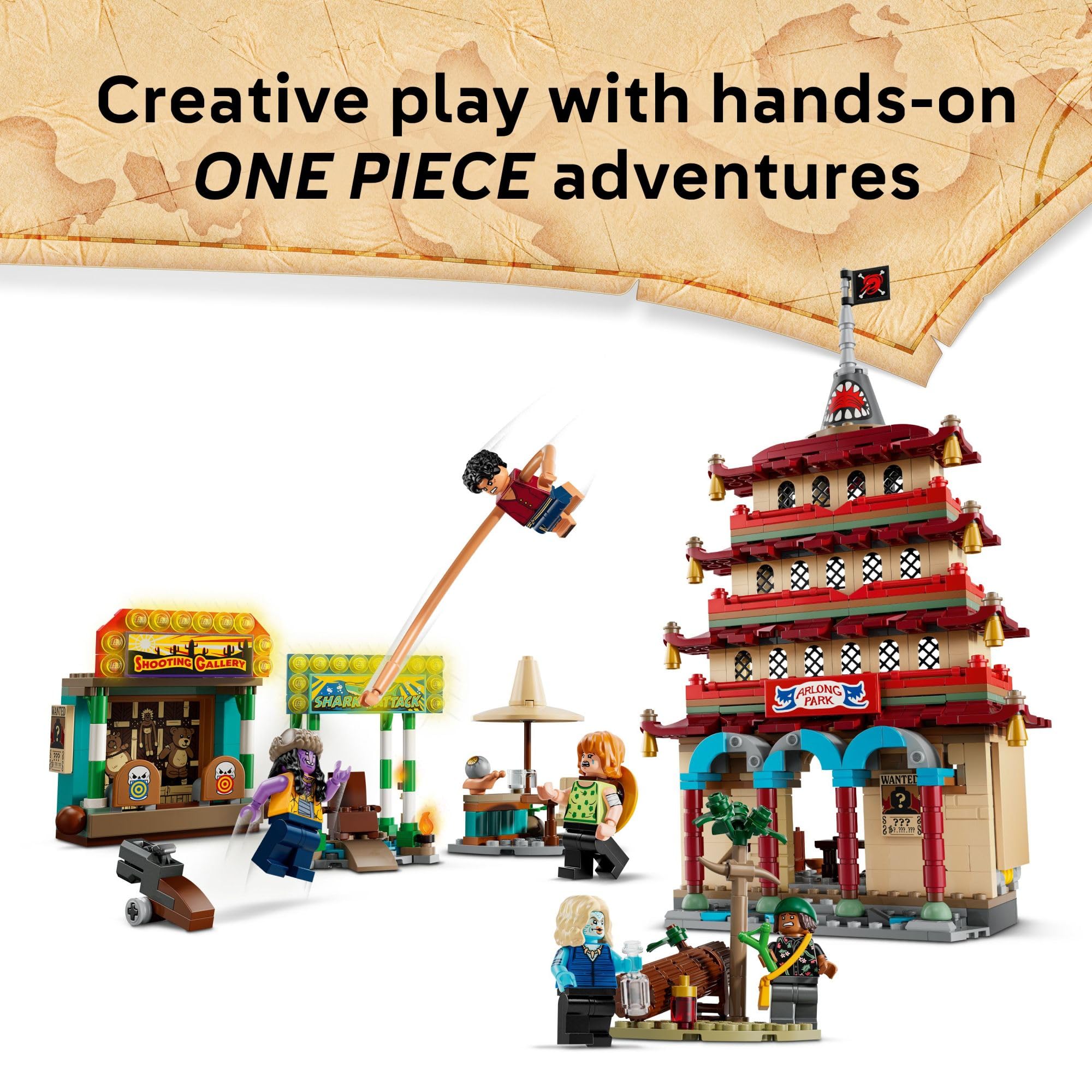 LEGO One Piece Usopp ketchup bottle accessory adds playful detail for scenes