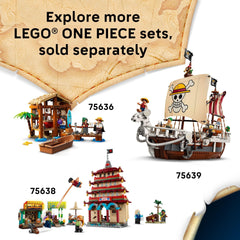 LEGO One Piece Wanted posters and treasure boxes for hidden pieces