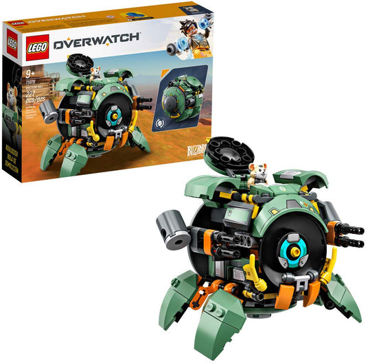 LEGO Overwatch Wrecking Ball cockpit with Hammond figure for imaginative play