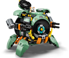 LEGO Overwatch Wrecking Ball display friendly component for shelves