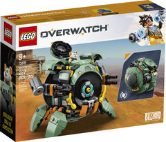 LEGO Overwatch Wrecking Ball extractable legs enable poseable action poses