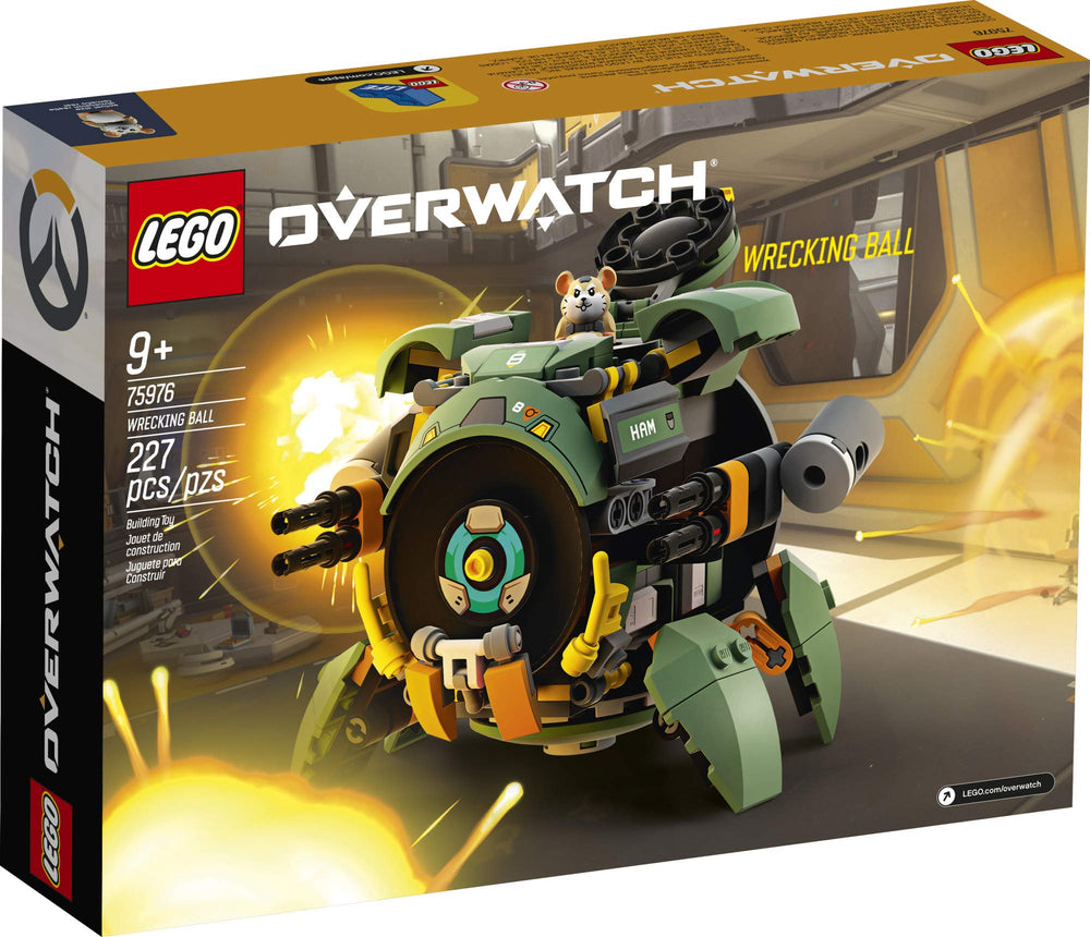 LEGO Overwatch Wrecking Ball Hammond pop up adds a playful moment